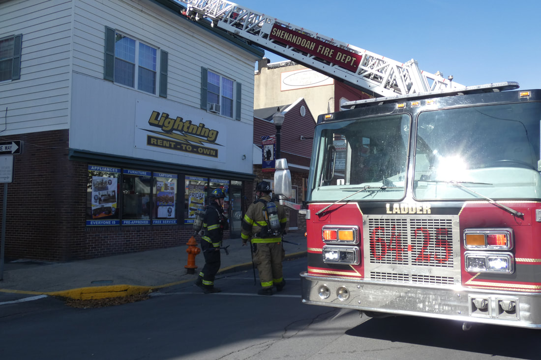 Furnace work creates smoke condition in neighboring buildings, draws
