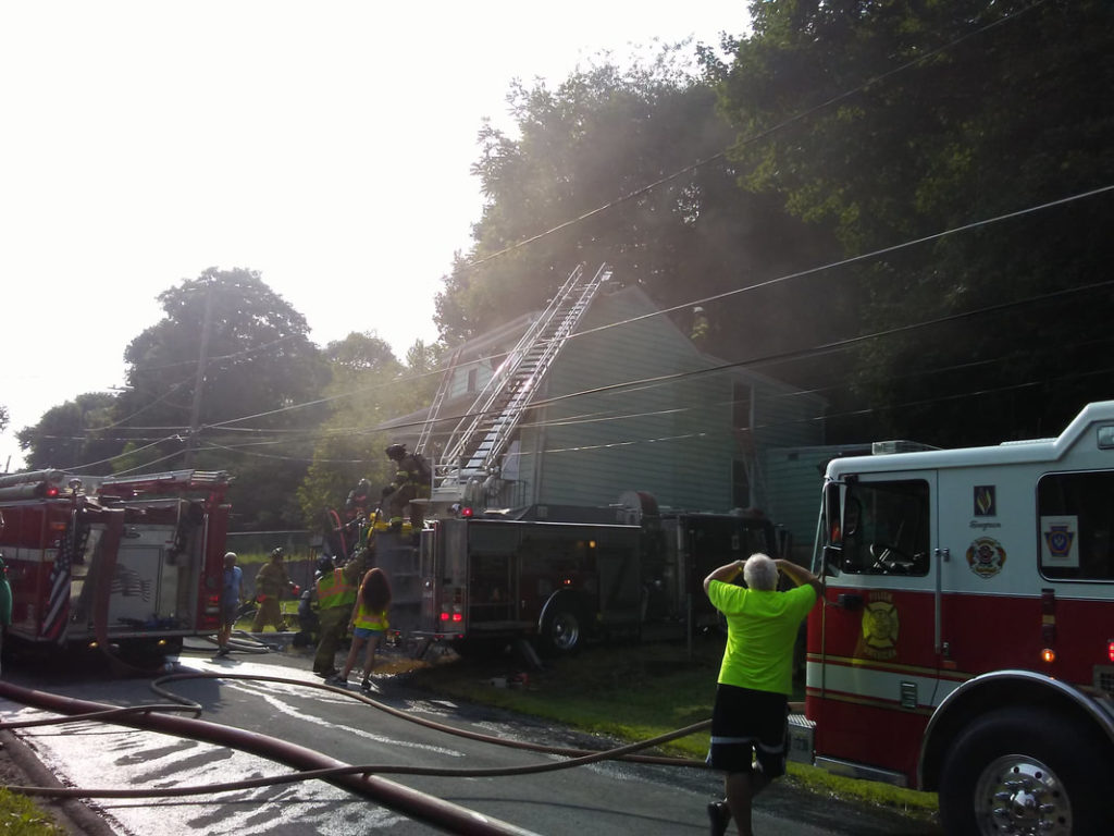 DEVELOPING Firefighters battle Brownsville house fire The Shenandoah