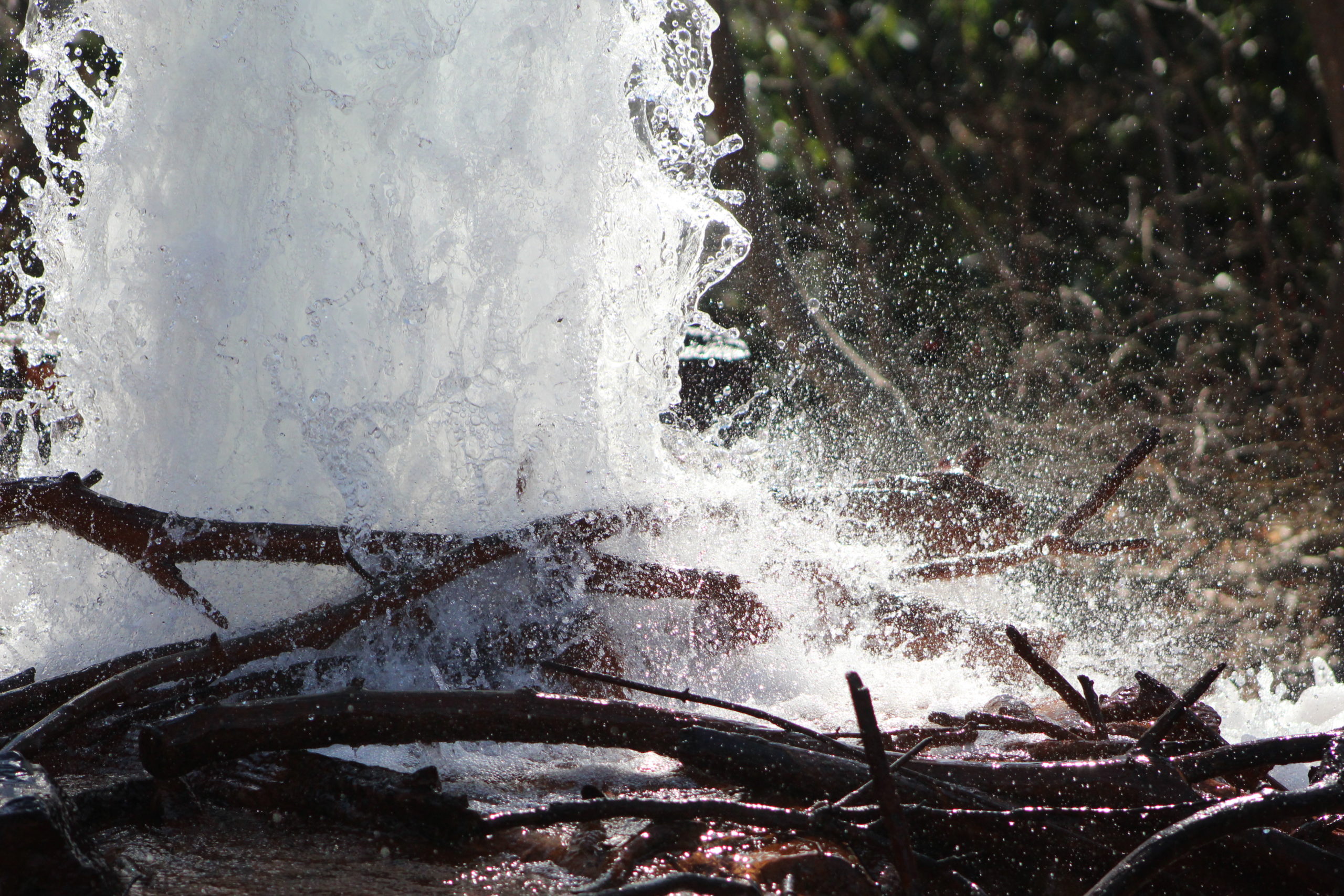 PHOTOS Big Mine Run geyser near Ashland The Shenandoah Sentinel