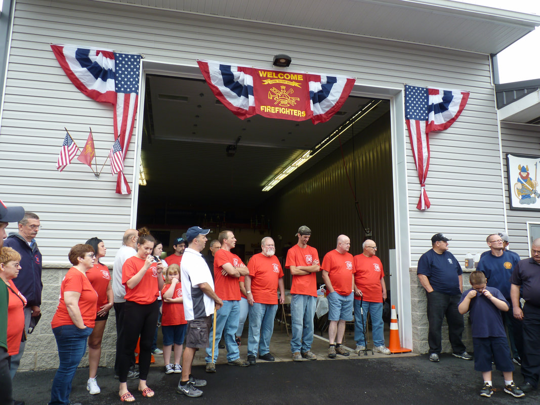 RISING FROM THE ASHES Washington Fire Co. rebuilds Mahanoy City firehouse after ’13 fire The