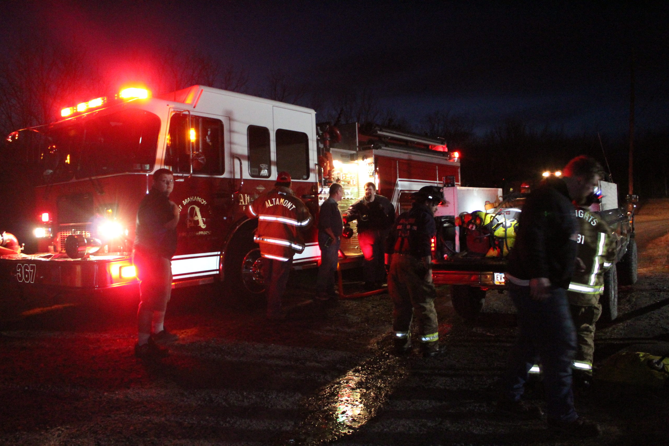 Township, Borough Firefighters Respond To Brush Fire Near MABS Office ...