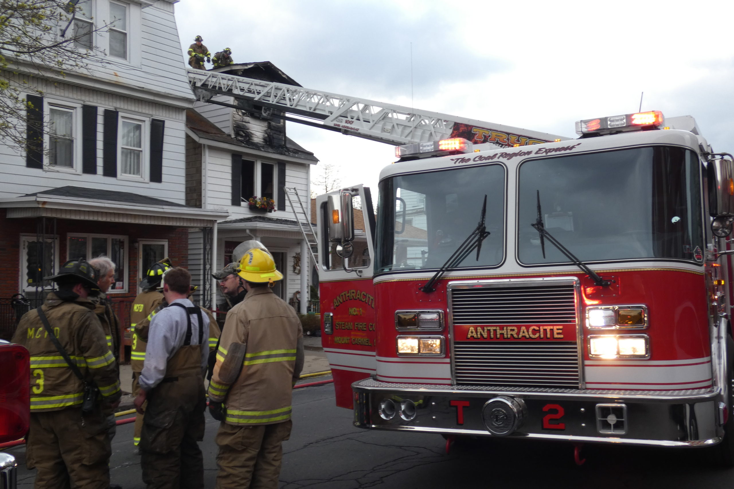 Fire damages Mt. Carmel home The Shenandoah Sentinel