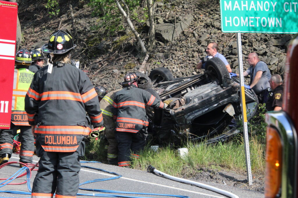 Frackville man transported after east end crash The Shenandoah Sentinel