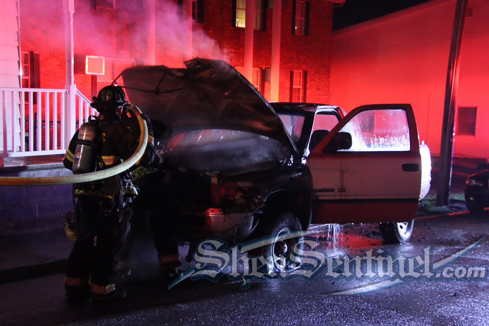 Pickup burns in Frackville The Shenandoah Sentinel