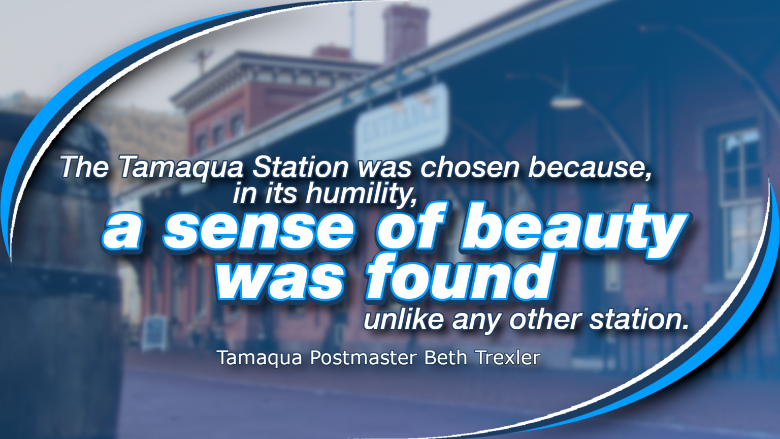 FOREVER TAMAQUA Community celebrates rail station's commemoration on
