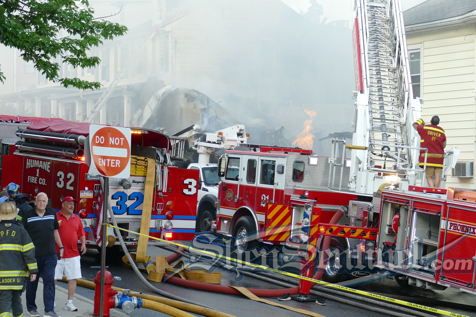 Wire Tele-View headquarters decimated in blaze