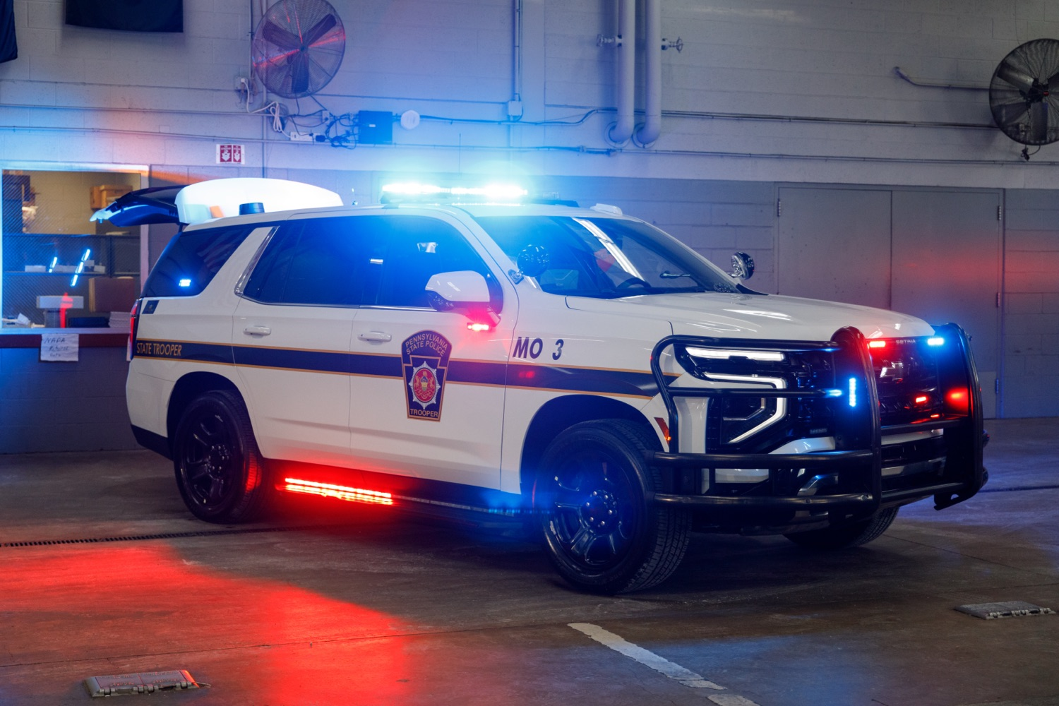 State Police unveil upgrades to police cruisers