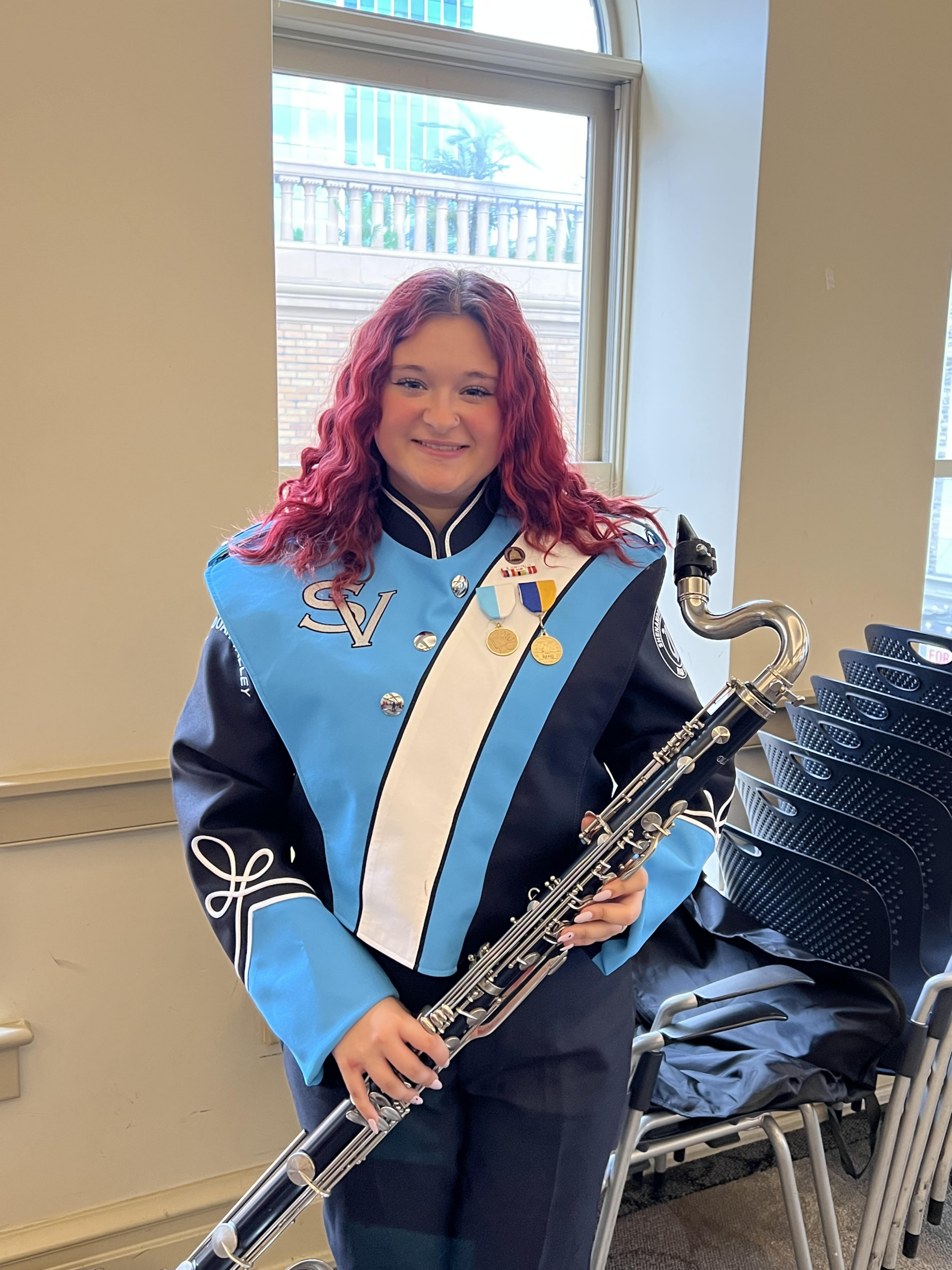 Local high school musicians perform alongside Allentown Band